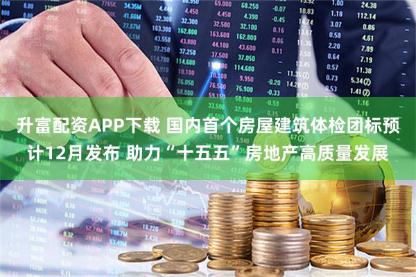 升富配资APP下载 国内首个房屋建筑体检团标预计12月发布 助力“十五五”房地产高质量发展